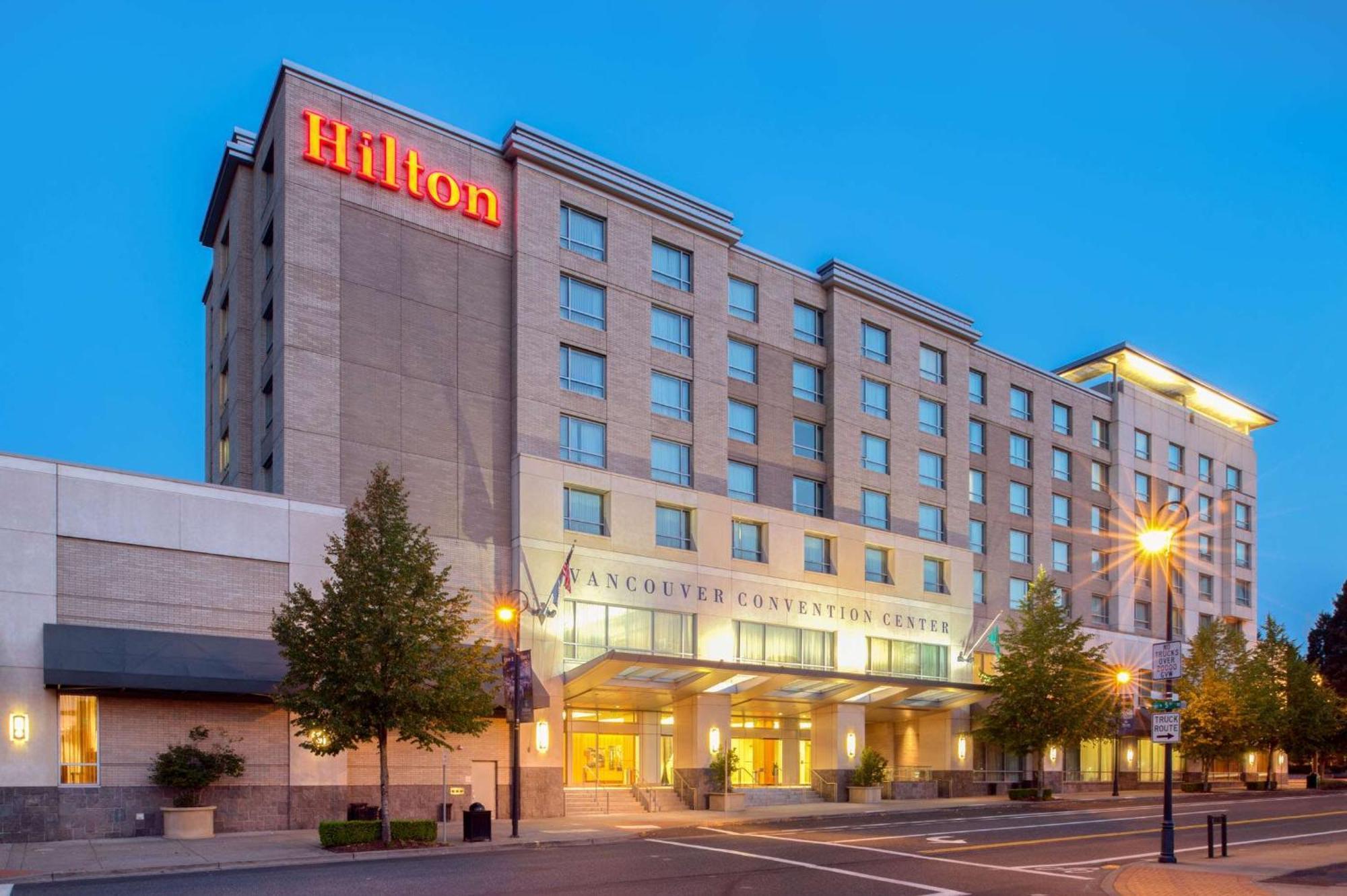 Hilton Vancouver Washington Hotel Exterior photo